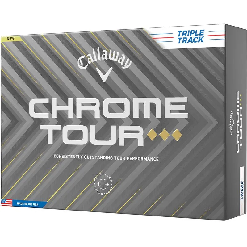 Callaway Chrome Tour Triple Diamond Triple Track Golf Balls
