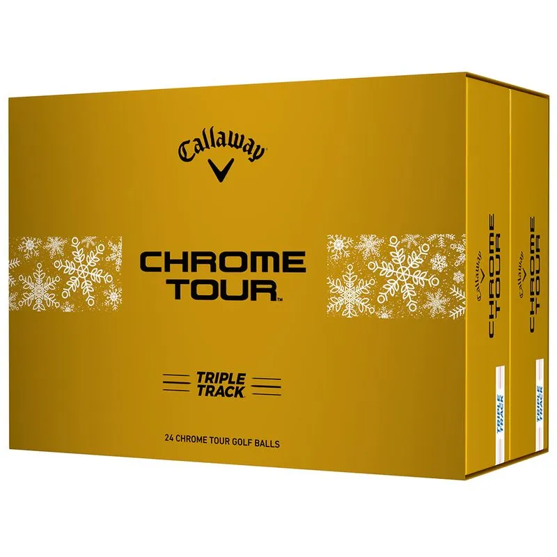 Callaway Chrome Tour Triple Track Golf Balls – 2 Dozen