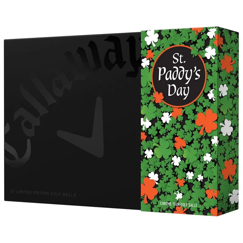 Callaway Chrome Tour Truvis Golf Balls – St. Paddy’s Day
